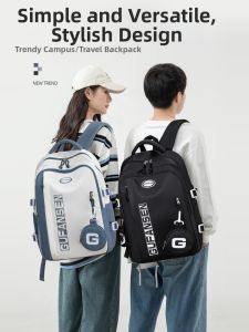 Deanbarry | Lightweight Large Capacity Aesthetic Pressure-Relieving Spine Protection 2025 New Model American Style Durable Waterproof Backpack