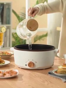 【COD 】 Electric Cooker Rice Cooker Non-Stick Pan Multi-Function Electric Frying Pan Cooking Pot 3L Electric Food Steamers Electric Multi cookers Steamers Stock & Pasta Pots