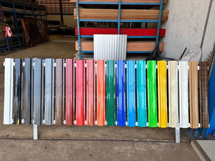 MEECHAI HARDWARE HOUSE I รั้ว ระแนงรั้วเมทัลชีท แผ่นลอนรั้ว แผ่นรั้ว