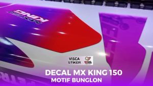 Decal Mx King 150 Full Body Stiker Mx King 150 Full Body Striping Mx King 150 Variasi BGN002