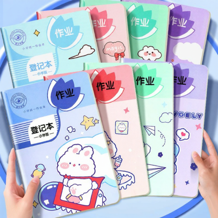 KUWUBIANJING | Sổ Ghi Chép Bài Tập Dày Đẹp Hình Hoạt Hình | Lazada.vn