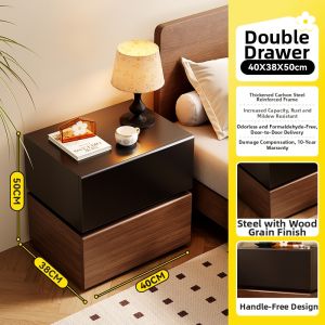 MEISD | Non-Formaldehyde Steel Vintage Cream Style Drawer Chest