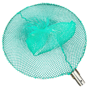 Stainless Steel Fishing Net Head Ultra Hard Robust Small Eye Fish Shrimp Deepening Net Pocket for Outdoor Camping Travel Gear
