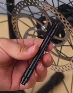 Bộ Chuyển Đổi Trục Giữa Xe Đạp CNC 12mm Sang 9mm 100mm Phụ Kiện Nhanh Tháo Lắp Cho Xe Đạp Địa Hình Và Đường Trường Chất Liệu Nhôm