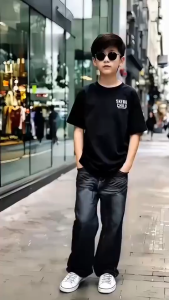 celana jeans skena korean style anak perempuan