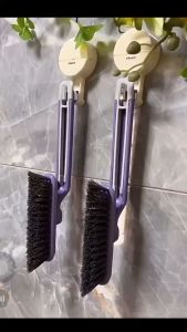 ready stock Multifunctional no-dead-corner gap brush bathroom toilet floor brush small brush home kitchen rotating wall gap cleaning brush