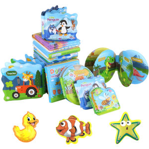 Waterproof Tear-Resistant Baby Bath Book