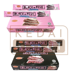 BLACK N PINK BLUEBERRY CHEWY CANDY 30S - JOMEI