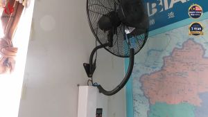 COOL POWER 26" Industrial Cooling Fan Cool Water Mist Wall Electric Fan Kipas Sembur Kabus Air Industri Dinding 工业喷雾挂壁风扇
