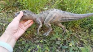 Dinosaur Figurines T-Rex Velociraptor Spinosaurus Dilophosaurus Utahraptor Animal Model Action Figures For Christmas Gifts