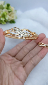 COD Gelang Kendari Lapis Emas 24k Gold Dubai Grosir Xuping Perhiasan Hadiah Ulang Tahun Gelang Tangan Bracelet