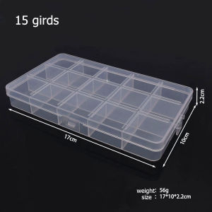 Hộp Đựng Đồ Trang Sức Bằng Nhựa Có Ngăn Chia 6-32 Ô Dùng Để Đựng Hạt Đồ Thủ Công Mỹ Nghệ Đồ May Vá Phụ Kiện Trang Sức