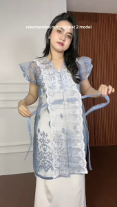 Meyina Outer Brukat Etnik: Desain Etnik Klasik & Bahan Brukat Berkualitas