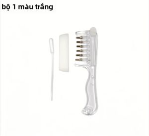 Lược Massage Tinh Dầu Mini Di Động Tích Hợp Bình Chứa Chất Lỏng Dụng Cụ Chăm Sóc Tóc 6 Răng Lược Dành Cho Điều Trị Da Đầu