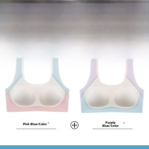 Miiow | Cat Girl Teenage Sports Bra Thin Breathable Underwear Base Layer Tank Top Summer New Style Seamless Comfortable Student Bra