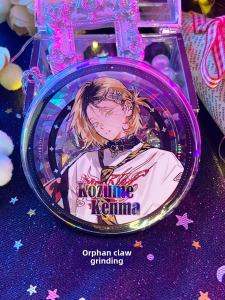 Original Tongren Volleyball Youth Peripheral Double Flash Bar Badge and Chuan Che Rixiang Xiangyang Claw Grinding Gift