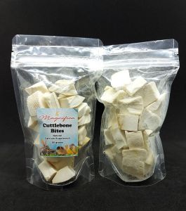 Magnifica Cuttlebone BITES for  for Bird Turtle Reptile Isopod Fish Shrimp Hamster Guinea Pig