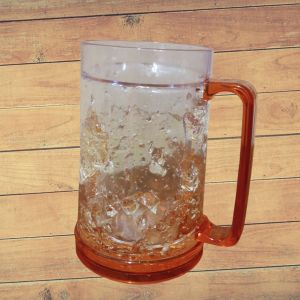 Freezer Mug Beer Gelas Double Wall Gell Pendingin Minuman Tanpa Batu Es