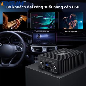 RYSJM | Bộ Khuếch Đại Công Suất Xe Hơi 4CH DSP Bộ Xử Lý Âm Thanh Nổi Bộ Xử Lý Âm Thanh Nổi Cho Android Radio Điều Khiển Âm Trầm Treble