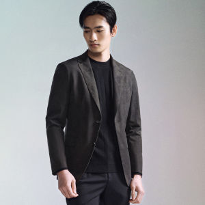 Mens Business Casual Slim Fit Sport Jacket