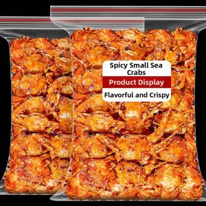 SHIXIAOLA | Spicy and Crispy Crab Snack Nostalgic for 90s Generation