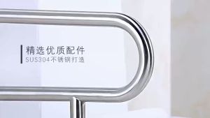 YS【COD】【24H delivery】 304 stainless steel barrier-free toilet room disabled toilet toilet washbasin safe handrail for urin 304 stainless steel Bathroom Tub Toilet Stainless Steel Handrail Grab Bar Shower Safety Support Hand