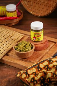 Sambal Ijo Less Oil Botol 70 Gram Buat Cobain Isinya Penuh & Minyaknya Sedikit