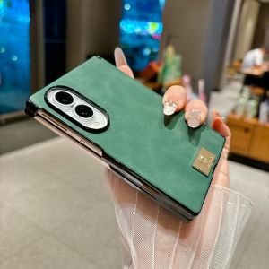 Luxury Leather Magnetic Phone Case for Samsung Galaxy Z Fold 8 Ultra ZFold8 7 6 for Magsafe Shockproof Hinge Protect Back Cover