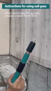 JY Smart Mall Makita Nail Gun Manual Steel Nails Gun For Concrete Rivet Tool Steel Rivet Gun Nail Punch Gun