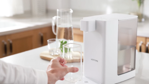 【1-Year Warranty】DOVVA 3.5L Instant Water Dispenser with Filter 5 Temp Control Safe Child Lock Water Dispenser BPA-free Desktop