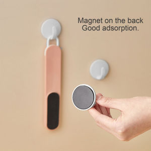 2Pcs  Gantungan Magnet Hook Kait Gantungan Tempel Bulat Kuat Magnet Kulkas Magnetic Hanger Holder