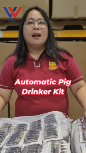 Viddavet 5+1 PROMO Pig Nipple drinker stainless pig drinker 5 pcs + 1 pc pig drinker stainless