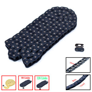 T8F chain with Spare Master Link For Mini Dirt BIKE Quad ATV 47cc 49cc Minimoto Pocket Bikes82 88 116 126 136 166 links