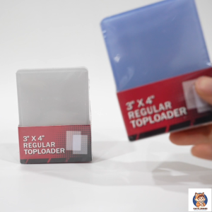 [READY STOCK ]35PT Toploader 3x4 TCG Trading Card Protector Hard Sleeve 25PCS Clear / Blue for Pokemon/TCG 游戏卡夹硬卡套