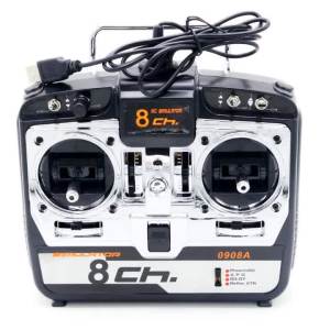 Mô Phỏng Chuyến Bay RC 16 Trong 1 Dành Cho Máy Bay Trực Thăng Máy Bay Đua FPV Máy Bay Không Người Lái - Bộ Điều Khiển Kim Loại 8 Kênh Chế Độ 1 Dành Cho Lứa Tuổi Từ 14 Trở Lên