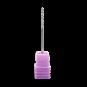 406502 Extra Fine 3XF Carbide Nail Drill Bit – Full Tungsten Steel 2.35mm Shank for Manicure