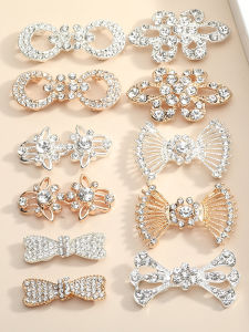 Nút Kim Loại Cao Cấp Cho Áo Khoác Nữ Áo Len Áo Khoác Ngoài Trang Trí Nút Cài Quần Áo Truyền Thống Trung Quốc Vòng Cổ Phụ Kiện