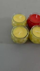 24小时酥油灯平口玻璃款 精致玻璃瓶装 4小时铝壳款 24-Hour Glass Jar: High-quality glass container 24-hour Glass Jar 4-Hour Aluminum Tin