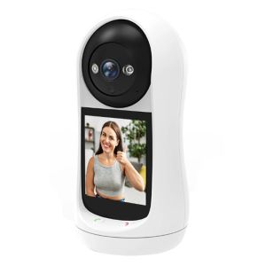 4MP 2K PTZ Wifi Camera Video Call with 2.8 Inch IPS Screen Baby Cry Sound Detection Security IP Camera 3MP Baby Monitor iCSee