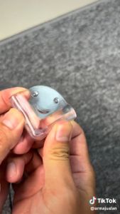 Pelindung siku meja silicone type SMILE pengaman sudut meja