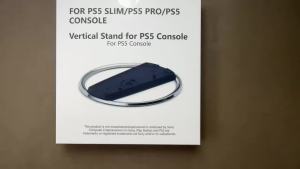 Desk Stand for PS5 Aluminum Holder for PS5 Slim Pro Erect Cooling Dock Support Bottom Bracket for Sony PlayStation 5 Slim Pro