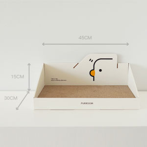 Purroom Cat Scratching Board Cat Bed Cat Toy Cat Claw Board for Kittens And Adult Cats Durable Corrugated Paper Material