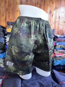 กางเกงผู้ชาย กางเกงขาสั้น กางเกงลายพรางทหาร เนื้อผ้าเวสปอยท๋