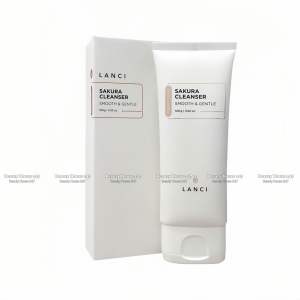 Lanci - Sữa Rữa Mặt Dịu Nhẹ Lanci Sakura Cleanser Làm Sạch Da Ngăn Ngừa Mụn 100ml