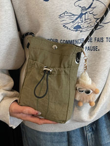 JIFANPAUL | Ins Style Casual Shoulder Bag Nylon Mini Phone Pouch