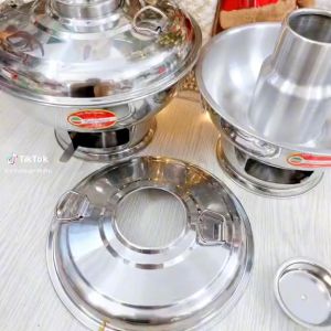 Nồi Lẩu Cù Lao inox - Nồi Lẩu Cồn-  Lẩu Than  Tân Tiến Đạt