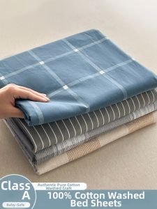 HAOMIAN | Cotton Pre-washed Single Bed Sheet Set