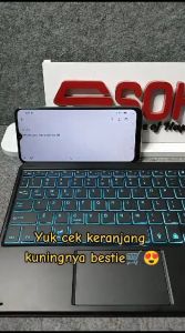 KYB-028 Keyboard Bluetooth Touchpad Backlight Portable Universal Tablet 9-10 Inch