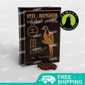 SEMPATI Pil Perkutut Inti Bangkok Perkutut Pil Inti Bangkok Vitamin Obat Ramuan Jamu Burung Perkutut Suara Bersih Membasmi Cacing Anti Mencret Anggunan Merdu PILPKT
