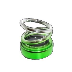 Car Aromatherapy Solar Powered Dual Ring Suspended Car Diffuser Car Air Purifier Car Perfume Ornaments Perfume Diffuser